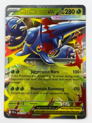 IMG_9030 Mega Heracross ex - 004/094 - ME02: Phantasmal Flames (PFL) - Ingles