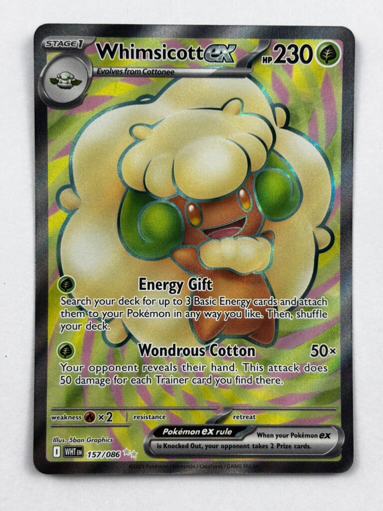 Whimsicott ex – White Flare – 157/086 – Ingles