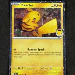 Pikachu 051/162 – NM