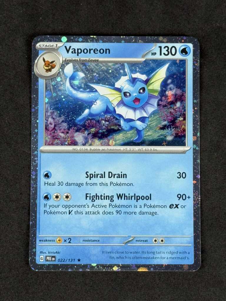 Vaporeon 022/131 – NM