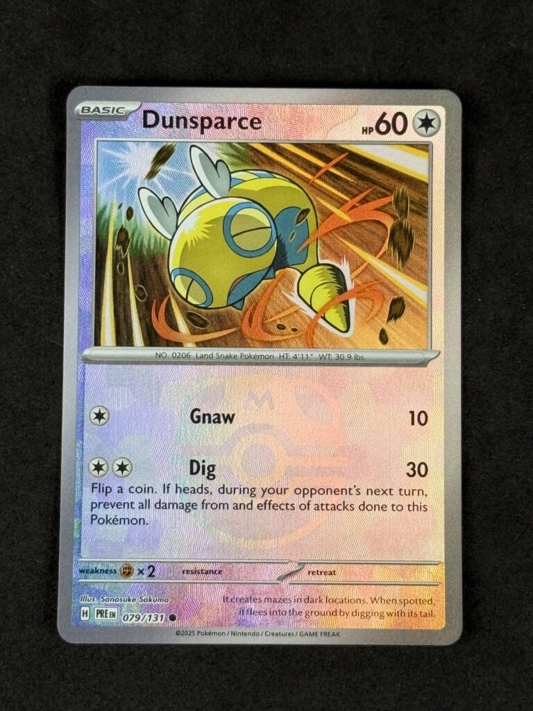 Dunsparce 079/131 – Masterball Pattern – NM