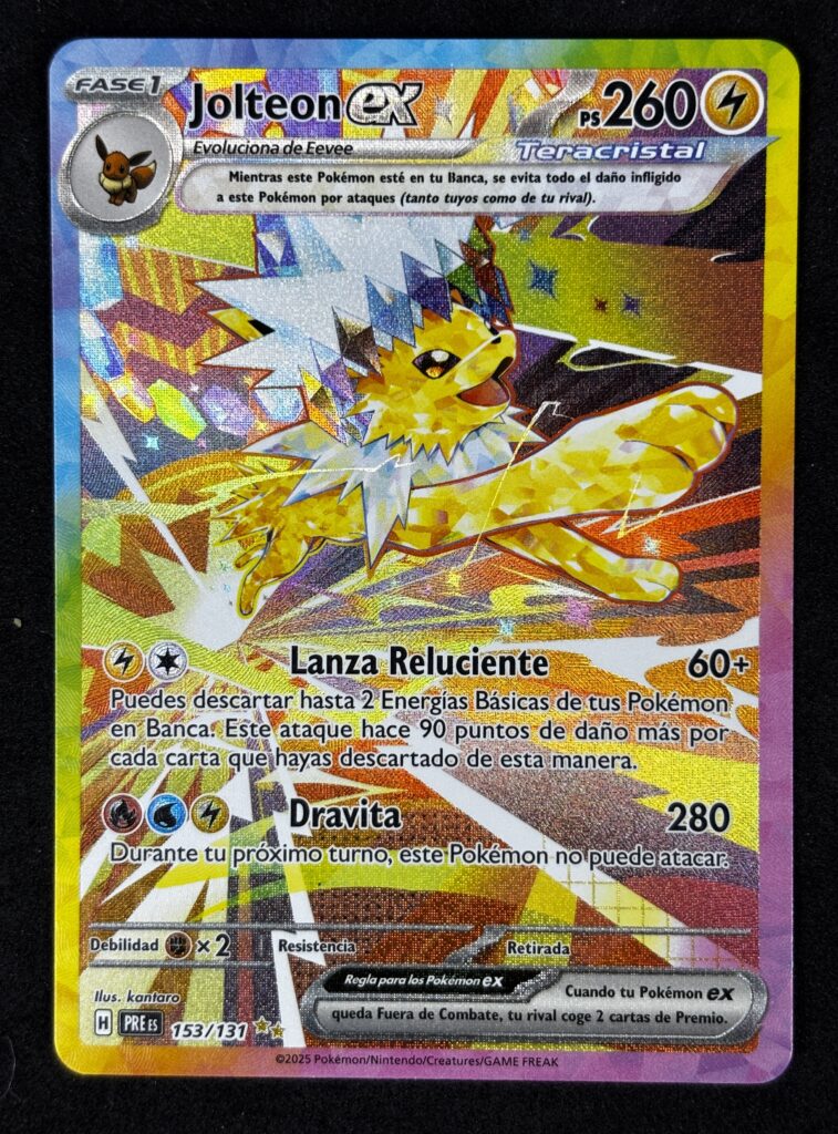Jolteon ex Teracristal 153/131 – NM