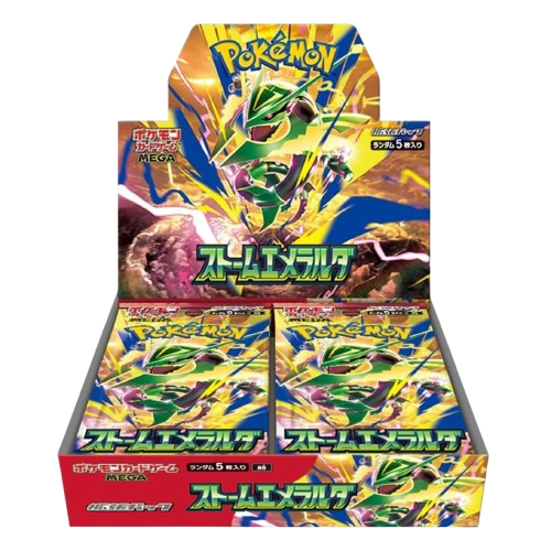 PREVENTA – STORM EMERALD-  Booster Box – Japones – 30packs