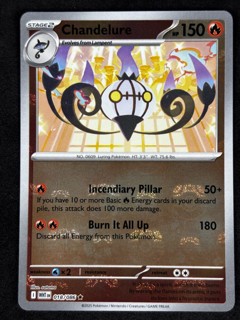 Chandelure 018/086 – MasterBall – NM