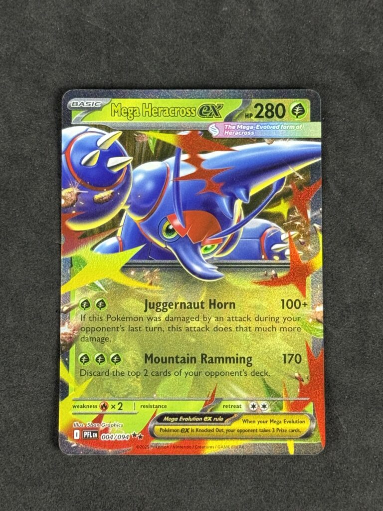 Mega Heracross EX 004/094 – NM