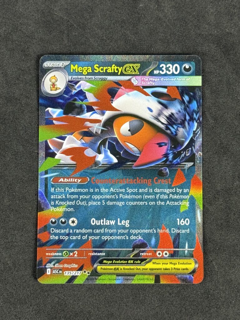 Mega Scrafty ex 135/217 – NM